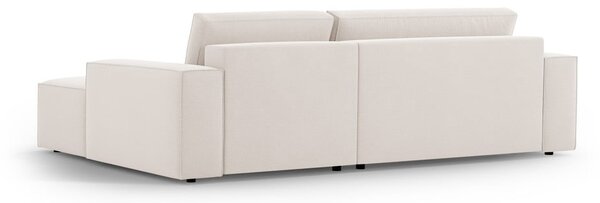Divano letto angolare beige (angolo destro) Jodie - Micadoni Home
