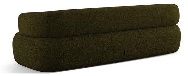 Divano verde bouclé 226 cm Jenny - Micadoni Home