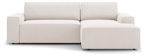 Divano letto angolare beige (angolo destro) Jodie - Micadoni Home