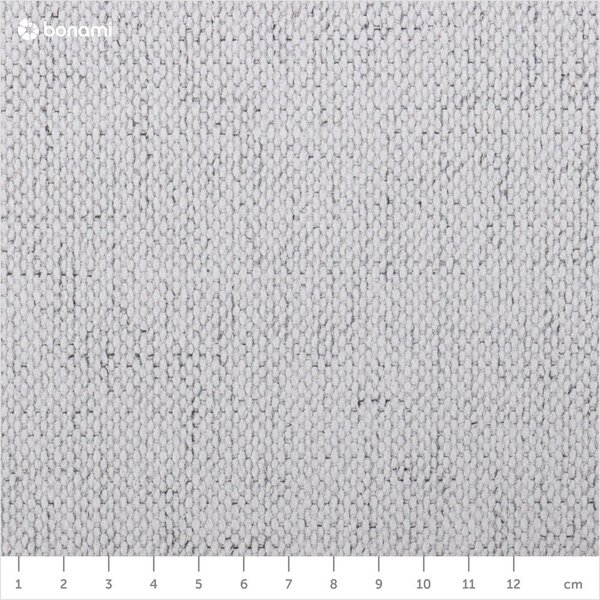 Letto matrimoniale imbottito in grigio chiaro con contenitore con rete inclusa 180x200 cm Lupine – Micadoni