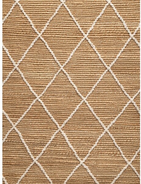 Tappeto di colore naturale in iuta tessuto a mano 160x230 cm Kunu – Hanse Home