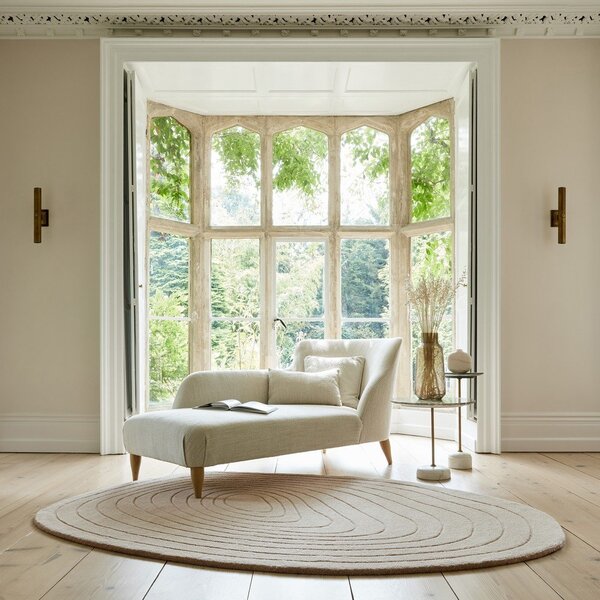 Tappeto beige in lana 160x230 cm Puddle Wool – Flair Rugs
