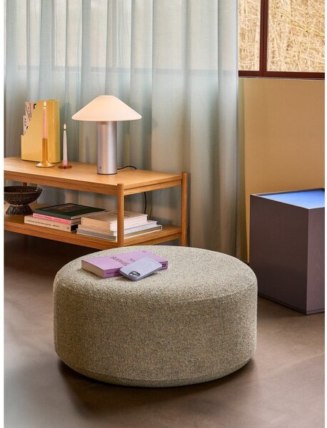 Pouf verde chiaro Marshmellow - Hübsch