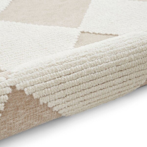 Tappeto bianco e beige lavabile 160x230 cm Lyna Beige&White – Think Rugs