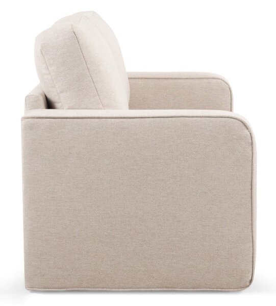 Divano beige allungabile 160 cm Come – Bobochic Paris