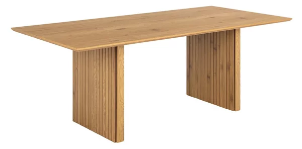 Tavolo da pranzo con piano effetto rovere 100x210 cm Colima - Actona