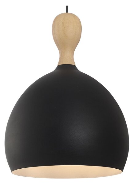 Lampada a sospensione Halo Design, Dueodde, dimmerabile, Nero, Soggiorno, Metallo, Scandinavo
