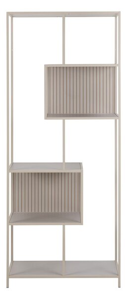 Libreria grigia 77x185x35 cm Seaford – Actona