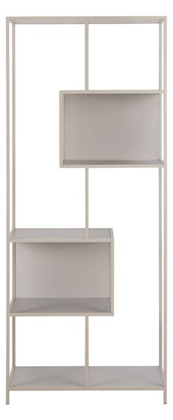 Libreria grigia 77x185x35 cm Seaford – Actona