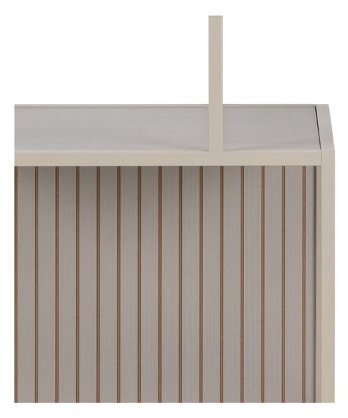 Libreria grigia 77x185x35 cm Seaford – Actona