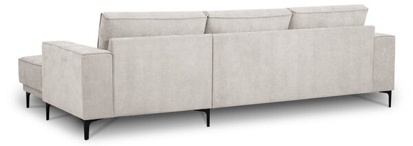 Divano angolare color crema (con penisola a destra) Copenhagen – Scandic