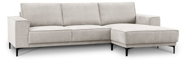 Divano angolare color crema (con penisola a destra) Copenhagen – Scandic