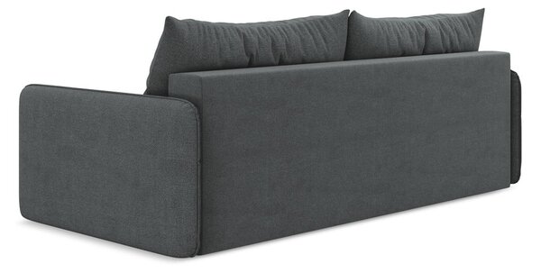Divano grigio allungabile/con contenitore 216 cm Nanea – Makamii