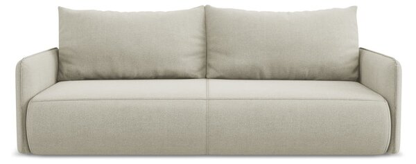 Divano color crema allungabile/con contenitore 216 cm Nanea – Makamii
