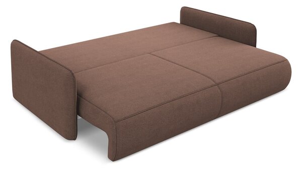 Divano rosa allungabile/con contenitore 216 cm Nanea – Makamii