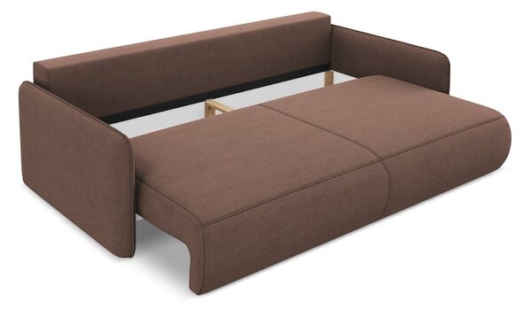 Divano rosa allungabile/con contenitore 216 cm Nanea – Makamii