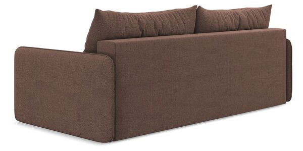 Divano rosa allungabile/con contenitore 216 cm Nanea – Makamii