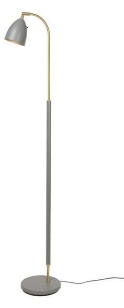 Lampada da terra Belid, Grigio, Soggiorno, Metallo