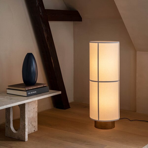 Lampada da terra Audo Copenhagen, Hashira, dimmerabile, Beige, Soggiorno, Tessuto / Tessile, Design