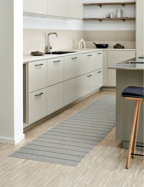 Passatoia da interno/esterno grigia 70x180 cm Carl Warm Grey – Pappelina