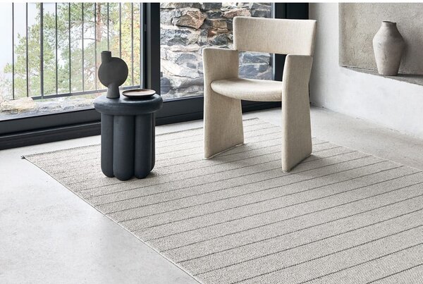 Passatoia da interno/esterno grigia 70x180 cm Carl Warm Grey – Pappelina