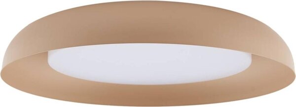 Lindby Plafoniera LED Florie, beige, metallo, Ø 40 cm