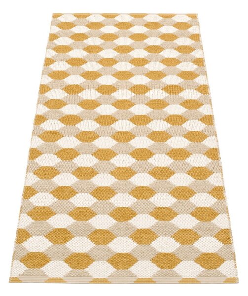 Passatoia da interno/esterno giallo ocra 70x160 cm Dana Ochre – Pappelina
