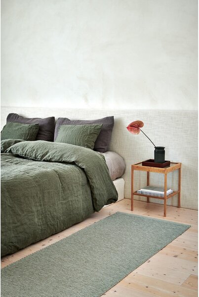 Passatoia da interno/esterno verde chiaro 70x180 cm Emm Sage – Pappelina