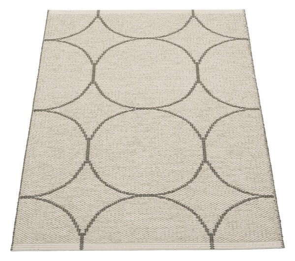 Tappeto da interno/esterno grigio scuro 70x100 cm Boo Charcoal Linen – Pappelina