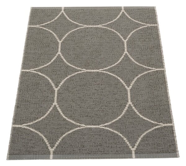 Tappeto da interno/esterno grigio scuro 70x100 cm Boo Charcoal Linen – Pappelina