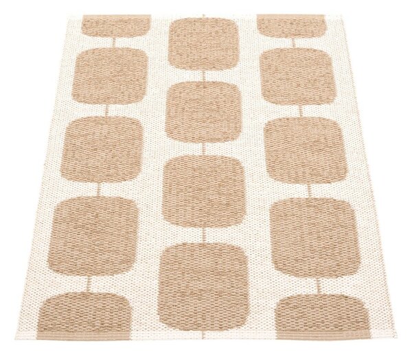 Tappeto da interno/esterno beige/color crema 70x100 cm Sten Light Nougat – Pappelina