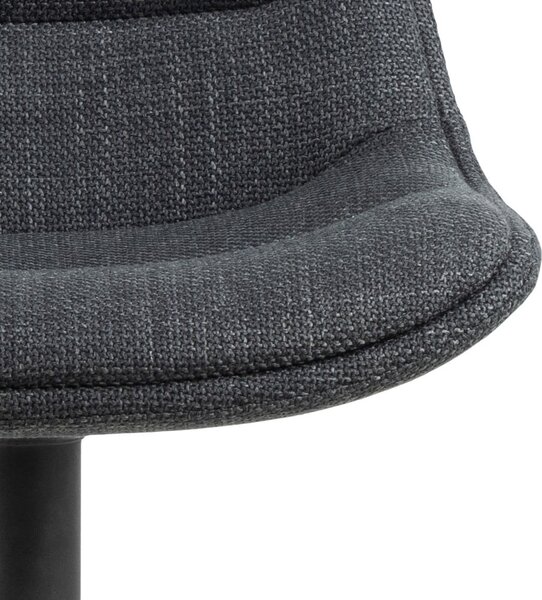 Sgabello da bar grigio con altezza regolabile (altezza seduta 65 cm) Adisa - Actona