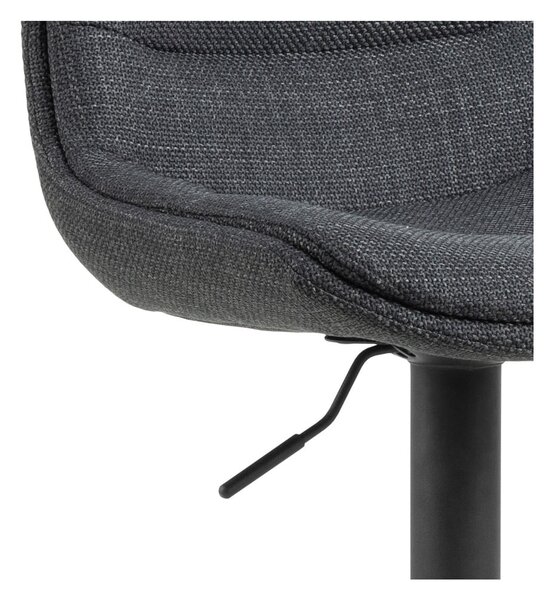 Sgabello da bar grigio con altezza regolabile (altezza seduta 65 cm) Adisa - Actona