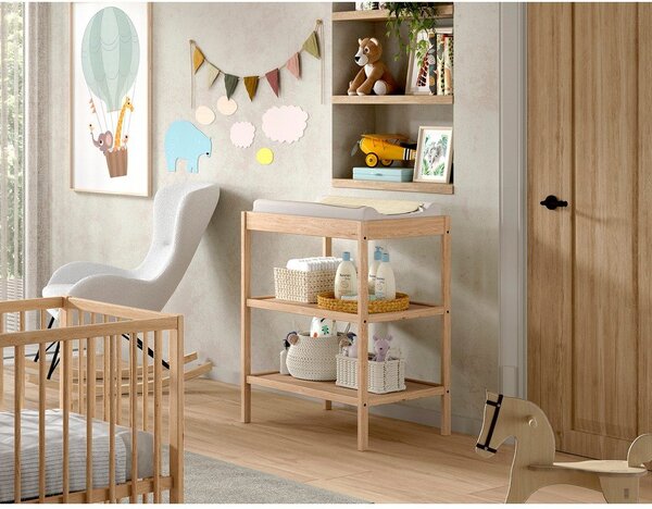 Fasciatoio di colore naturale in faggio massiccio Dino – Vipack