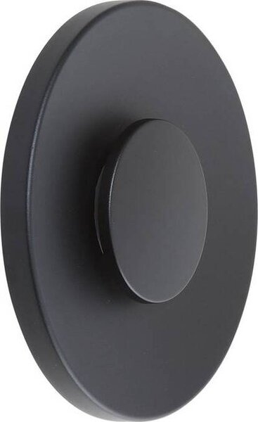 Applique da esterno Lucande LED Kayana, nero, alluminio, 24 cm