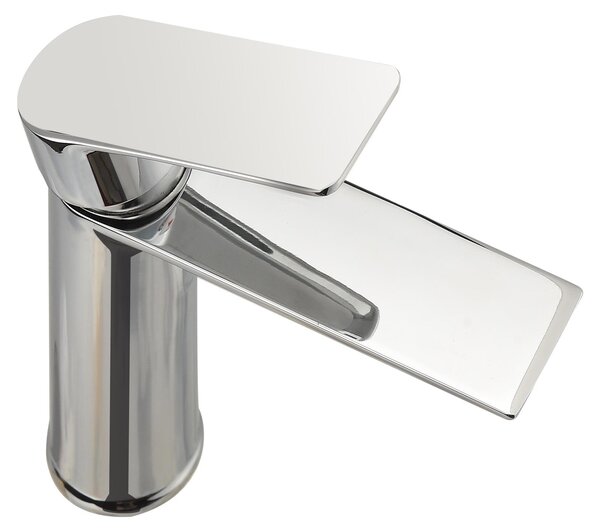 REMZETTA - Rubinetto per bagno, miscelatore per lavabo, rubinetto angolare per bagno, con aeratore e cartuccia in Vetroceramica