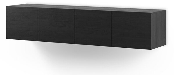 Mobile TV nero 180x38x35 cm Daroca – Marckeric