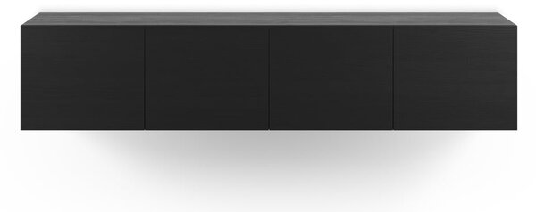 Mobile TV nero 180x38x35 cm Daroca – Marckeric