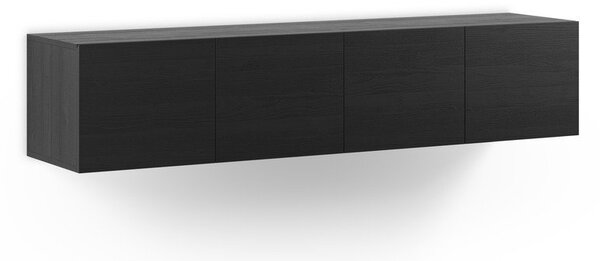 Mobile TV nero 180x38x35 cm Daroca – Marckeric