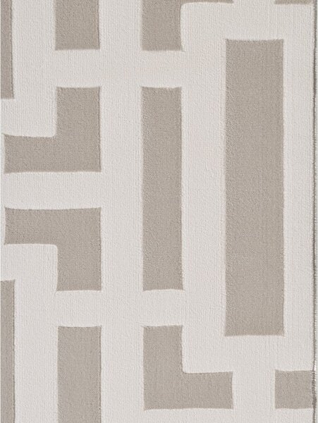 Passatoia grigia/color crema 80x240 cm Perles Onyx – Elle Decoration
