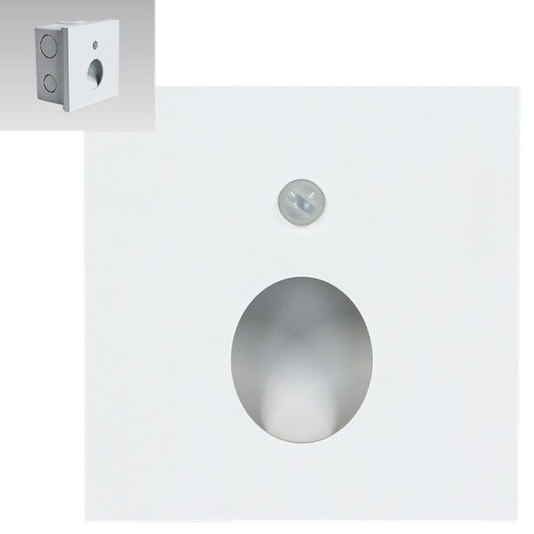 Emithor 70432 - Illuminazione LED scale con sensore OLIVE LED/1W/230V bianco