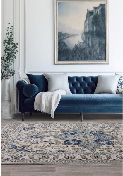 Tappeto blu 200x290 cm Nova Persian Blue – Asiatic Carpets