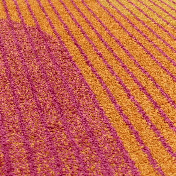 Tappeto giallo/arancione 120x170 cm Muse Orange Retro – Asiatic Carpets
