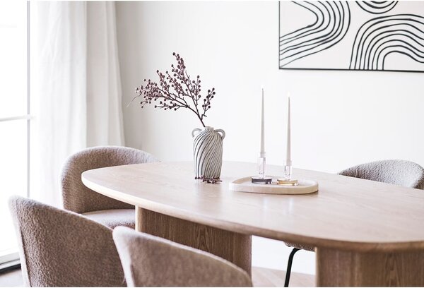 Tavolo da pranzo con effetto frassino 110x210 cm Serra – House Nordic