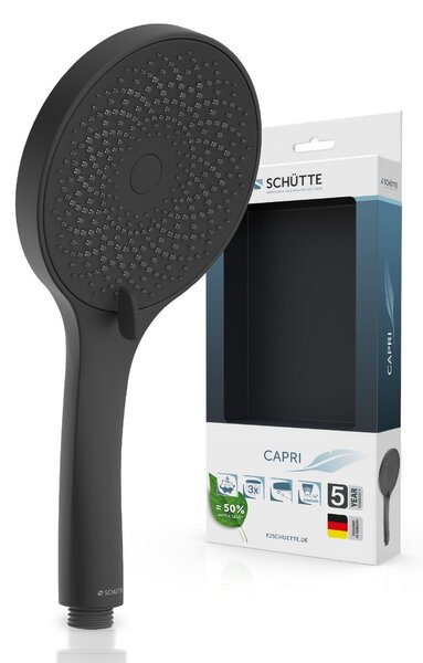 Doccetta CAPRI, nero opaco