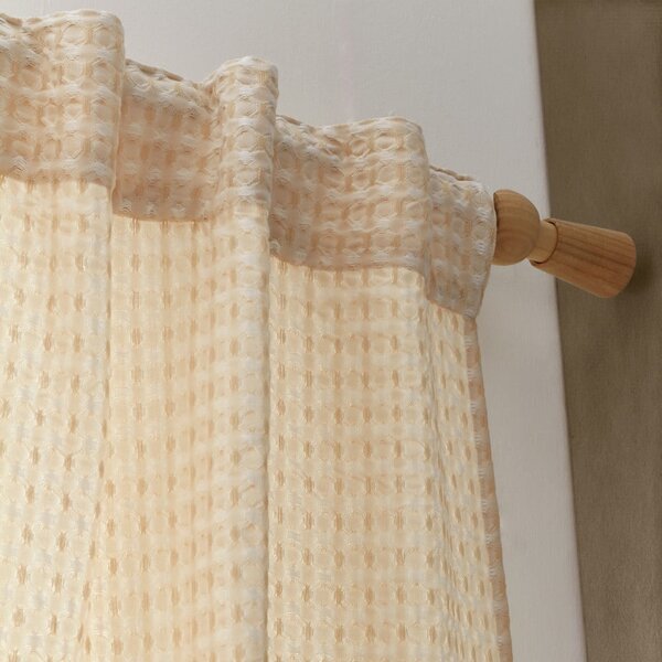 Tenda sottile beige 140x229 cm Muscat Waffle – Pineapple Elephant