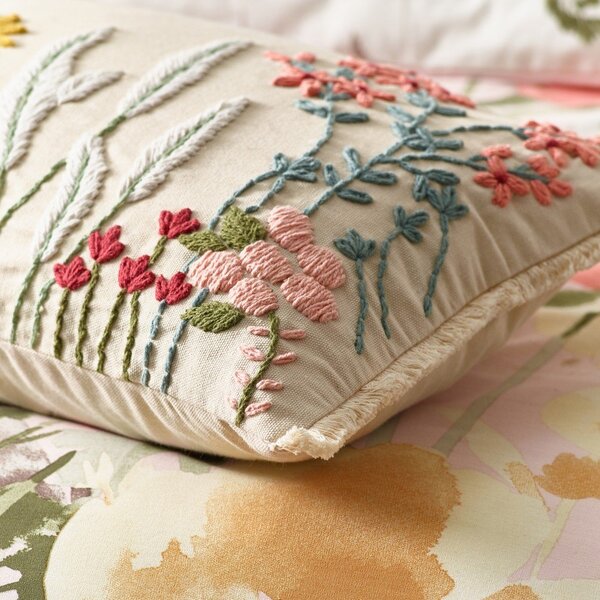 Cuscino decorativo in cotone 30x50 cm Countryside Floral – Catherine Lansfield