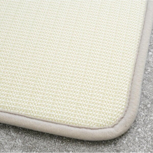 Set di tappetini per il bagno beige in memory foam 2 pz per WC 50x80 cm Anti-Bacterial – Catherine Lansfield
