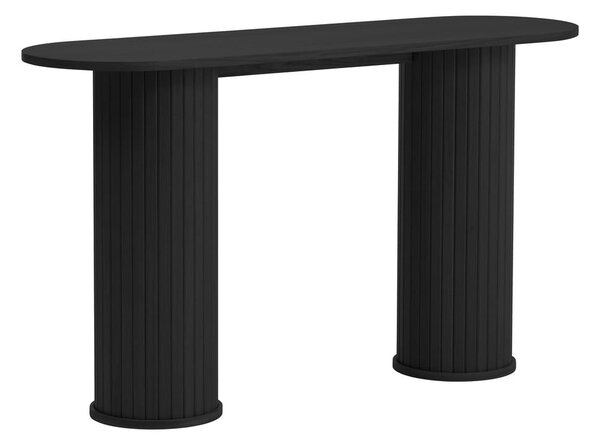 Tavolo consolle nero 40x130 cm Nola – Unique Furniture