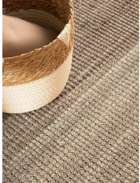 Tappeto rotondo grigio tortora in iuta ø 200 cm Bouclé Jaipur – Hanse Home